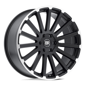20X9 Black Rhino Hard Alloys SPEAR MATTE BLACK W/ M-MACH LIP EDGE 6X139.7