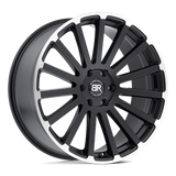 20" Black Rhino Hard Alloys SPEAR MATTE BLACK W/ M-MACH LIP EDGE 6X139.7
