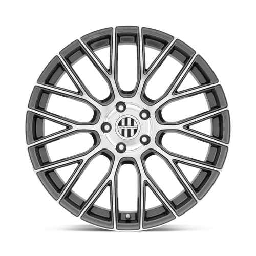 20" Victor Equipment STABIL GUNMETAL W/ MIRROR CUT FACE 5X130