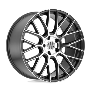 20" Victor Equipment STABIL GUNMETAL W/ MIRROR CUT FACE 5X130