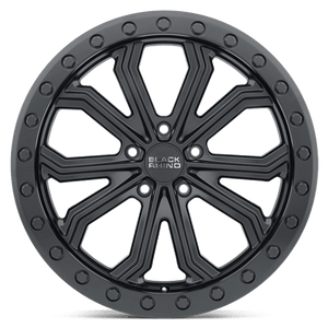 20X10 Black Rhino Hard Alloys TRABUCO MATTE BLACK 5X127
