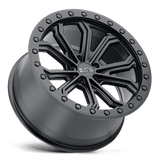 20" Black Rhino Hard Alloys TRABUCO MATTE BLACK 5X127