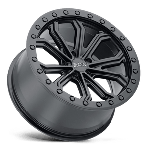 20" Black Rhino Hard Alloys TRABUCO MATTE BLACK 5X127
