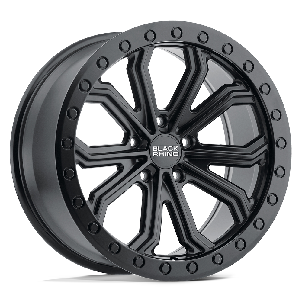 20X10 Black Rhino Hard Alloys TRABUCO MATTE BLACK 5X127