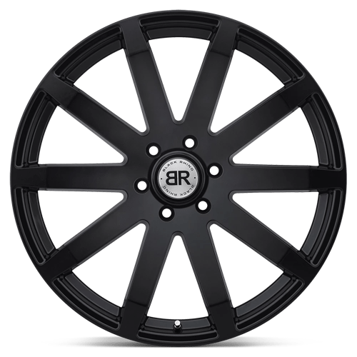 20" Black Rhino Hard Alloys TRAVERSE MATTE BLACK 6X139.7