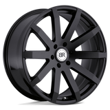 20" Black Rhino Hard Alloys TRAVERSE MATTE BLACK 6X139.7