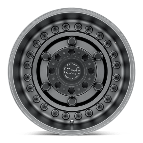 20X12 Black Rhino Hard Alloys ARMORY GUN BLACK 8X170