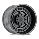 20" Black Rhino Hard Alloys ARMORY GUN BLACK 8X170