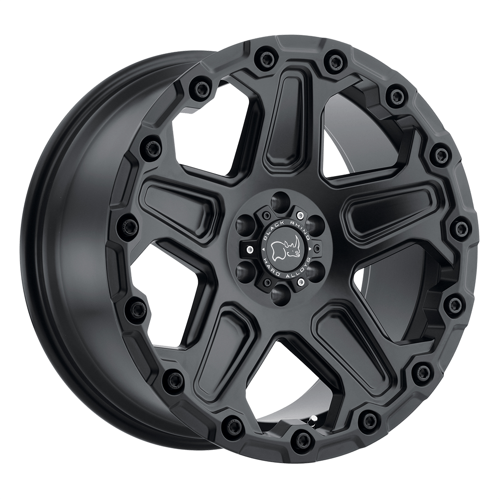 20" Black Rhino Hard Alloys COG MATTE BLACK 5X139.7