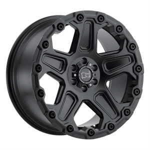 20" Black Rhino Hard Alloys COG MATTE BLACK 5X139.7