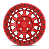 20" Black Rhino Hard Alloys PRIMM CANDY RED W/ BLACK BOLTS 5X127