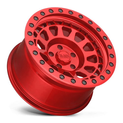 20" Black Rhino Hard Alloys PRIMM CANDY RED W/ BLACK BOLTS 5X127