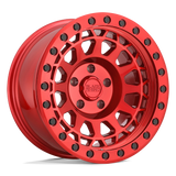 17" Black Rhino Hard Alloys PRIMM CANDY RED W/ BLACK BOLTS 5X127