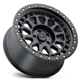 20X9.5 Black Rhino Hard Alloys PRIMM MATTE BLACK W/ BRASS BOLTS 5X127
