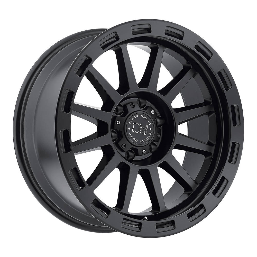 22X10 Black Rhino Hard Alloys REVOLUTION MATTE BLACK 5X127