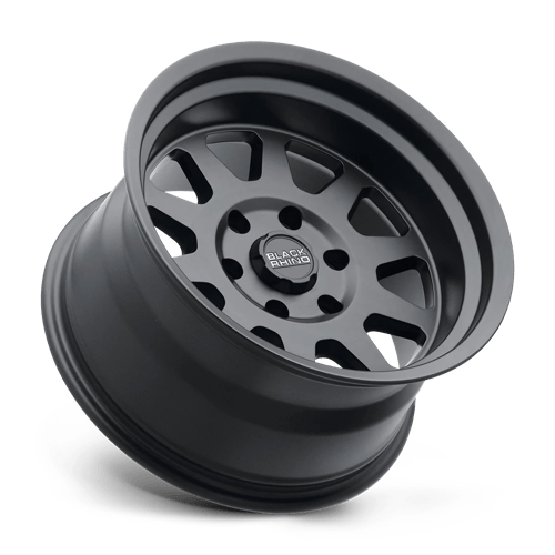17" Black Rhino Hard Alloys STADIUM MATTE BLACK 6X120