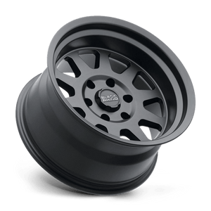 17" Black Rhino Hard Alloys STADIUM MATTE BLACK 6X120