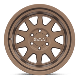 16" Black Rhino Hard Alloys STADIUM MATTE BRONZE 6X139.7