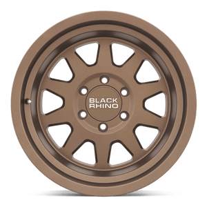 17" Black Rhino Hard Alloys STADIUM MATTE BRONZE 6X139.7