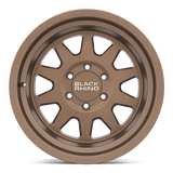 17" Black Rhino Hard Alloys STADIUM MATTE BRONZE 6X139.7