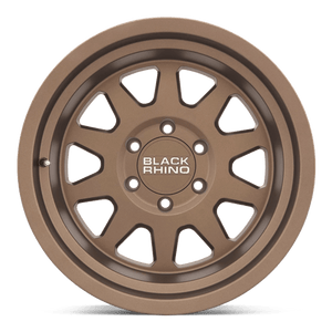 17" Black Rhino Hard Alloys STADIUM MATTE BRONZE 6X139.7