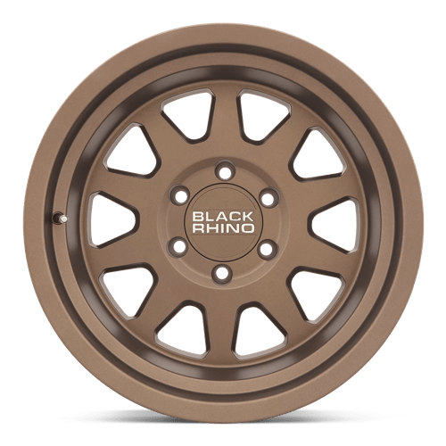 17X9.5 Black Rhino Hard Alloys STADIUM MATTE BRONZE 6X139.7