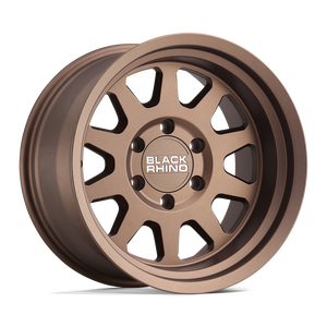 17" Black Rhino Hard Alloys STADIUM MATTE BRONZE 6X114.3
