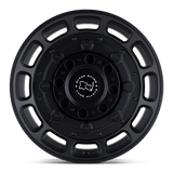 17" Black Rhino Hard Alloys WARTHOG MATTE BLACK 6X139.7