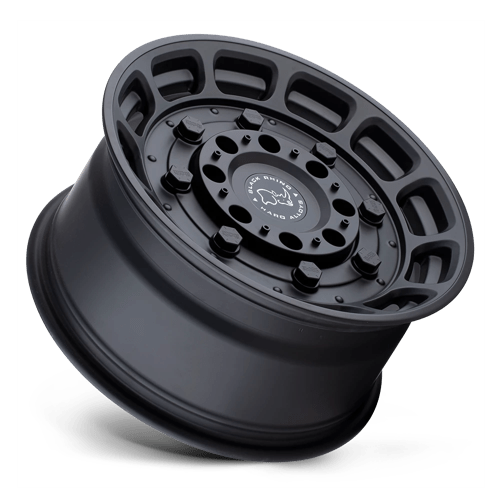 20" Black Rhino Hard Alloys WARTHOG MATTE BLACK 5X127