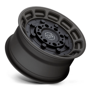 20" Black Rhino Hard Alloys WARTHOG MATTE OD GREEN W/ BLACK CENTER 6X139.7