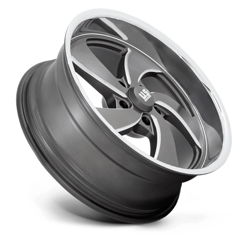 20X8 US Mag 1PC U133 DESPERADO ANTHRACITE MILLED DIAM-CUT LIP 5X120.65