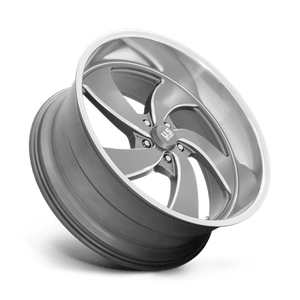 24X10 US Mag 1PC U133 DESPERADO ANTHRACITE MILLED DIAM-CUT LIP 5X127