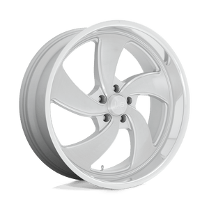 22X8.5 US Mag 1PC U134 DESPERADO SILVER BRUSH FACE MILL DC-LIP 5X120.65