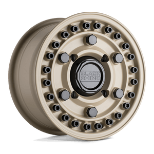15" Black Rhino Hard Alloys - UTV ARMORY UTV DESERT SAND 4X110