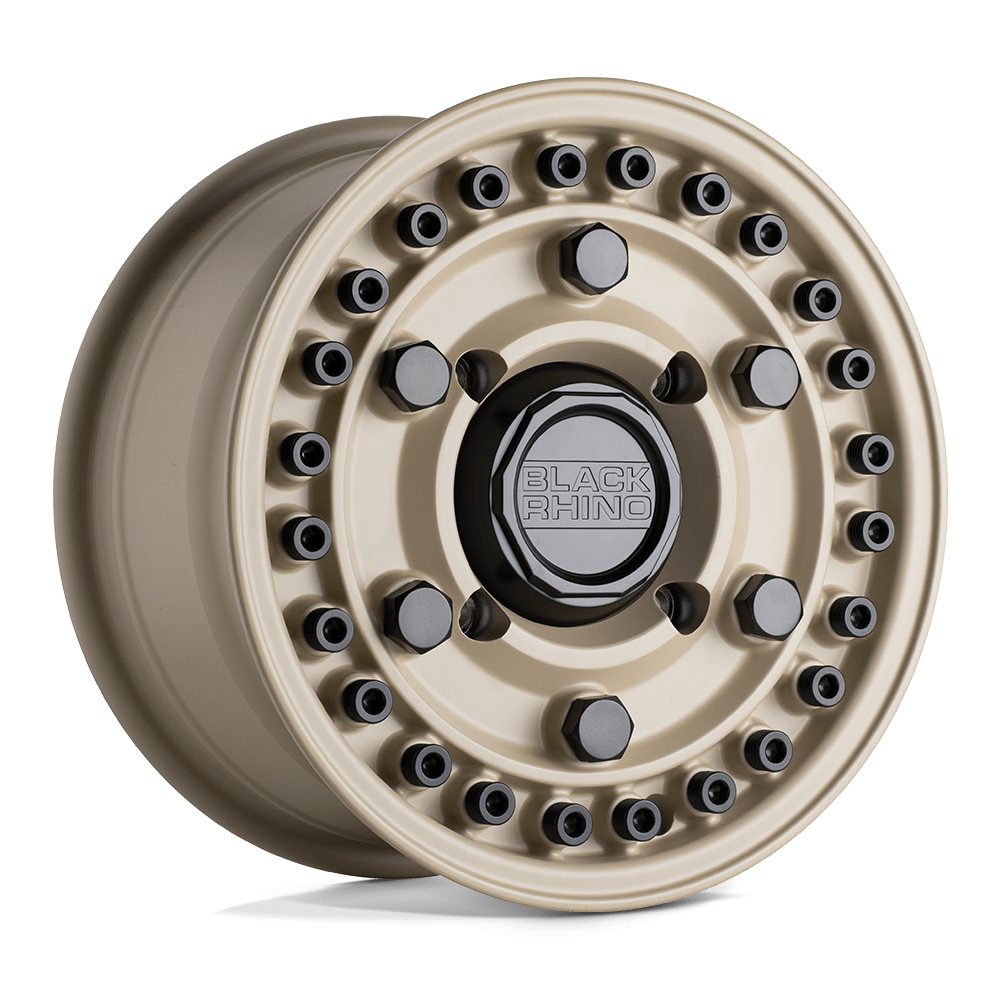15" Black Rhino Hard Alloys - UTV ARMORY UTV DESERT SAND 4X137