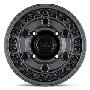 14" Black Rhino Hard Alloys - UTV ARMORY UTV GUN BLACK 4X110
