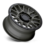 15" Black Rhino Hard Alloys - UTV LA PAZ UTV OLIVE DRAB GREEN W/ BLACK LIP 4X110