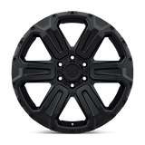 20X9 Black Rhino Hard Alloys WANAKA MATTE BLACK 6X120