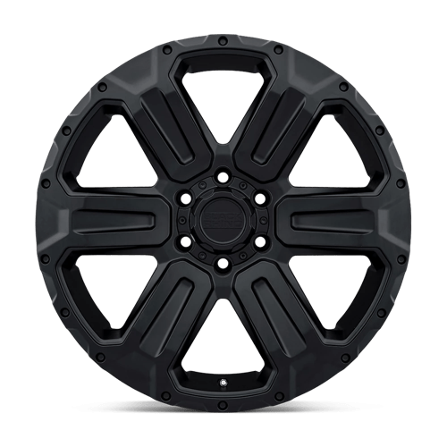 18X9 Black Rhino Hard Alloys WANAKA MATTE BLACK 6X132