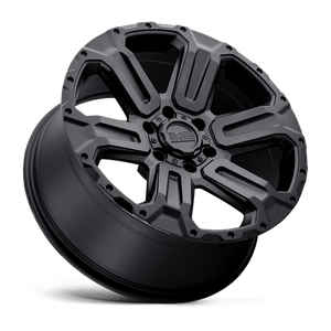 18" Black Rhino Hard Alloys WANAKA MATTE BLACK 6X120