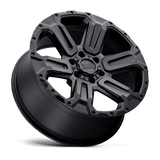 20" Black Rhino Hard Alloys WANAKA MATTE BLACK 6X139.7