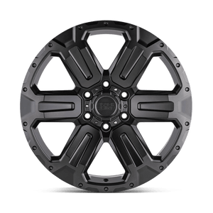 17" Black Rhino Hard Alloys WANAKA M-GUNMETAL W/ BRUSHED FACE 6X139.7