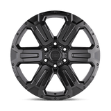 20X9 Black Rhino Hard Alloys WANAKA M-GUNMETAL W/ BRUSHED FACE 6X114.3