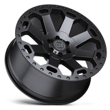 18" Black Rhino Hard Alloys WARLORD MATTE GUNMETAL 6X120