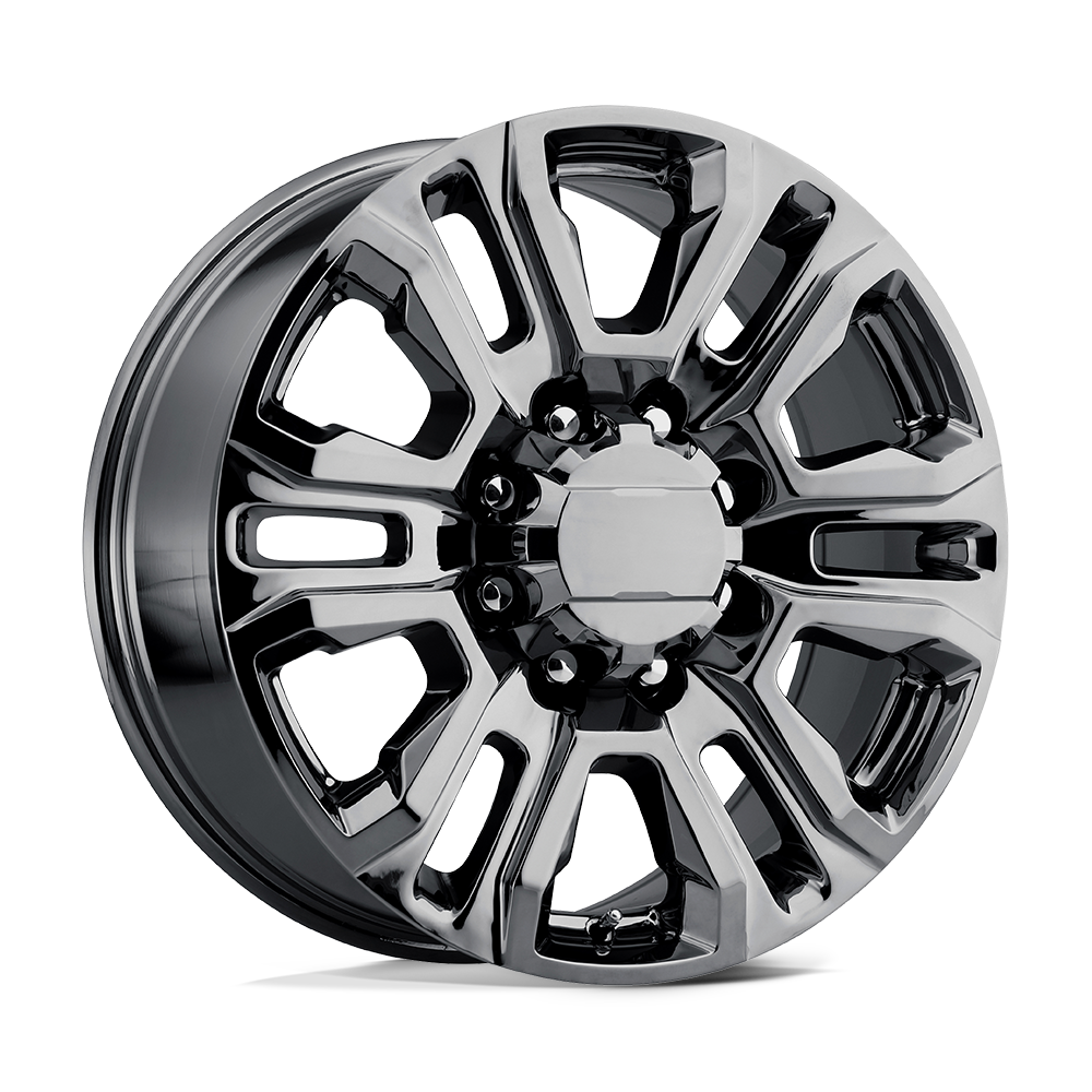 20" Performance Replicas PR207 BLACK CHROME 8X180
