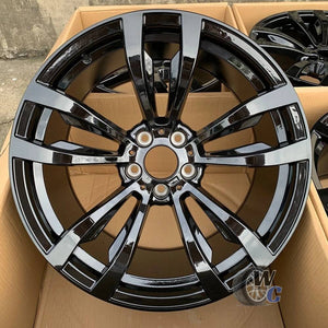 20” Wheels Fit BMW X6 2008–2019 |  Factory Style Rims |  Gloss Black |  Staggered Set of 4