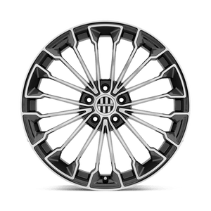 18" Victor Equipment WURTTEMBURG GUNMETAL W/ MIRROR CUT FACE 5X130