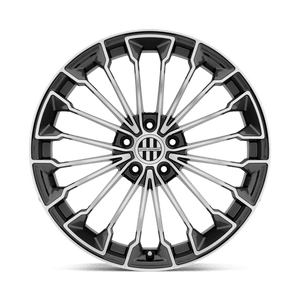 19" Victor Equipment WURTTEMBURG GUNMETAL W/ MIRROR CUT FACE 5X130