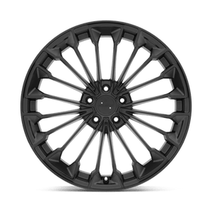 18X11 Victor Equipment WURTTEMBURG MATTE BLACK W/ GLOSS BLACK FC 5X130