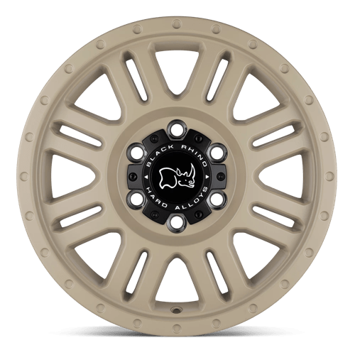 16" Black Rhino Hard Alloys YELLOWSTONE DESERT SAND 6X130